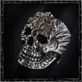 Mexican El Muerto Skull ring