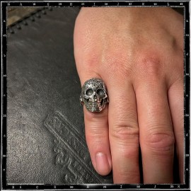 Mexican La Muerta Skull Ring