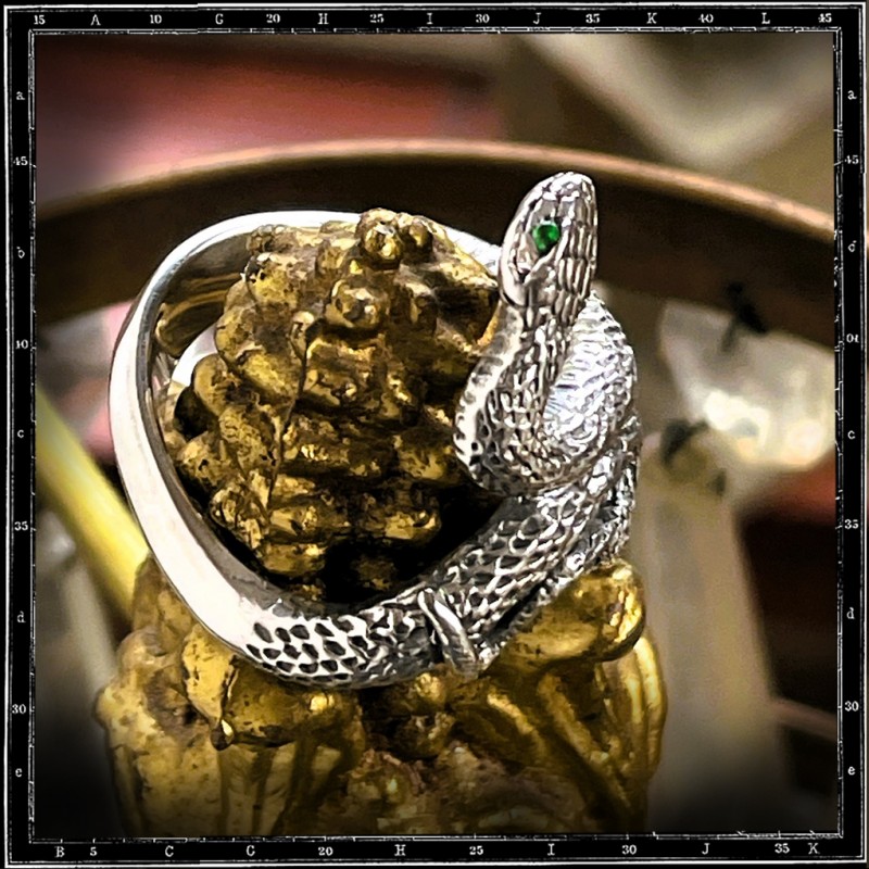 Boomslang Snake Ring