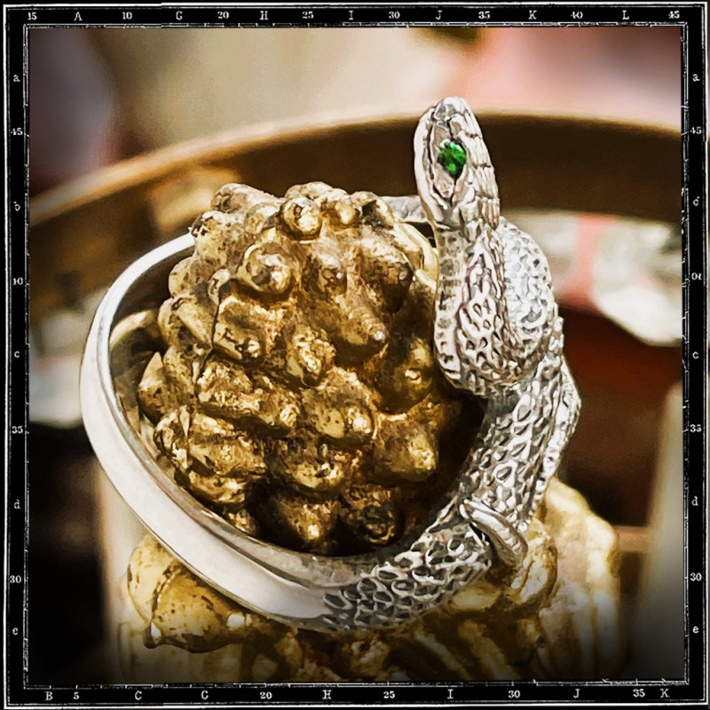Boomslang Snake Ring