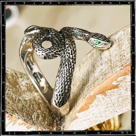 Boomslang Snake Ring
