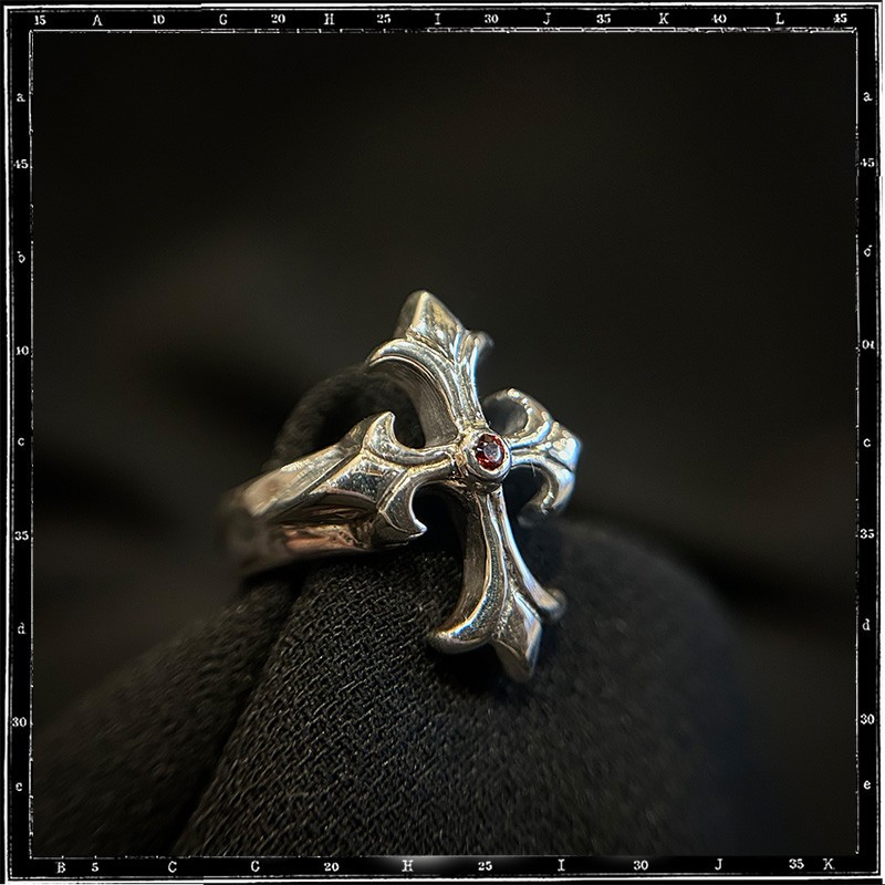 Custom Small Tudor Cross Ring