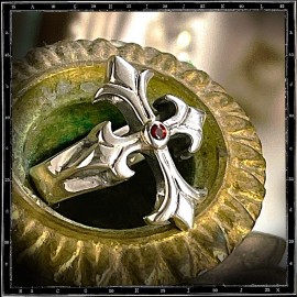 Custom Small Tudor Cross Ring