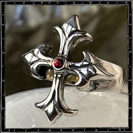 Custom Small Tudor Cross Ring