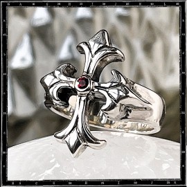 Custom Small Tudor Cross Ring