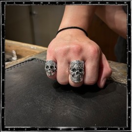 Custom Mexican La Muerta Ring