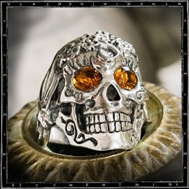 Custom Mexican La Muerta Ring
