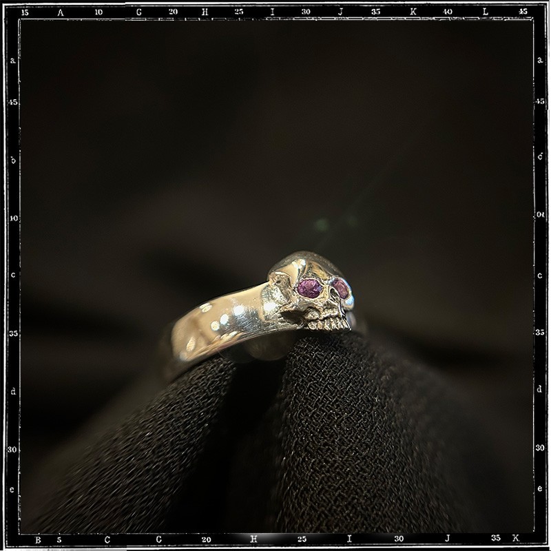 Custom Top Jaw Skull Ring
