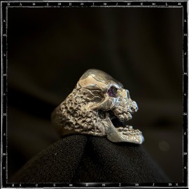 Custom Plague Skull Ring