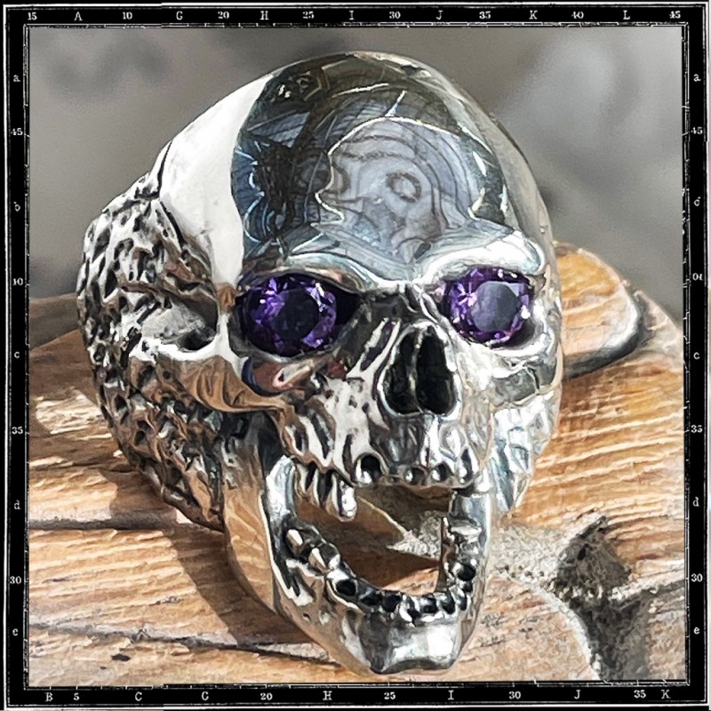 Custom Plague Skull Ring