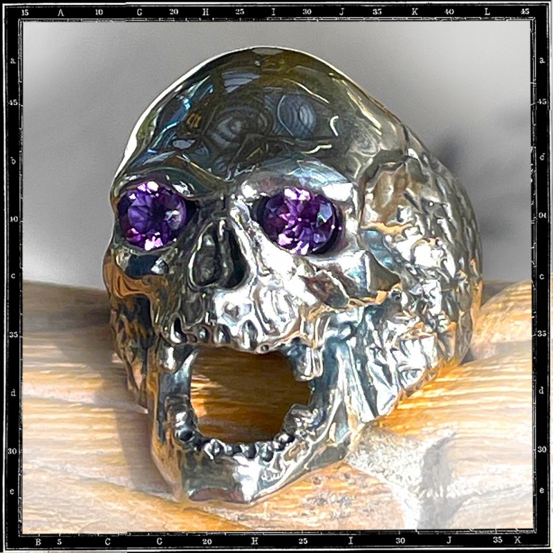 Custom Plague Skull Ring