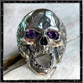 Custom Plague Skull Ring