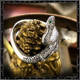 Custom Boomslang Snake Ring Custom Boomslang Snake Ring