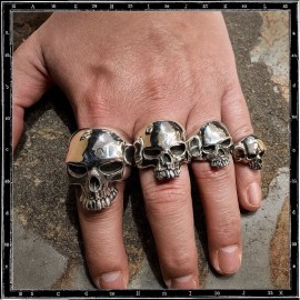 Custom Evil Skull Ring - Mini