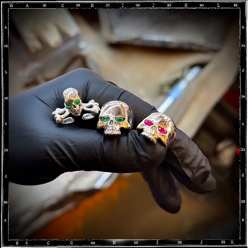 Custom Evil Skull Ring - Small Custom Evil Skull Ring - Small