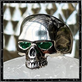 Custom Evil Skull Ring - Small