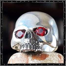 Custom Evil Skull Ring - Large