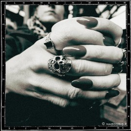 Mexican La Muerta Skull Ring