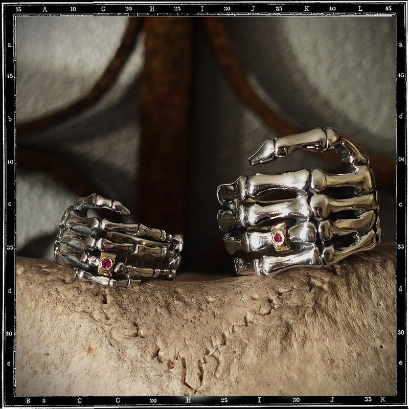 Custom Bone Hand Ring