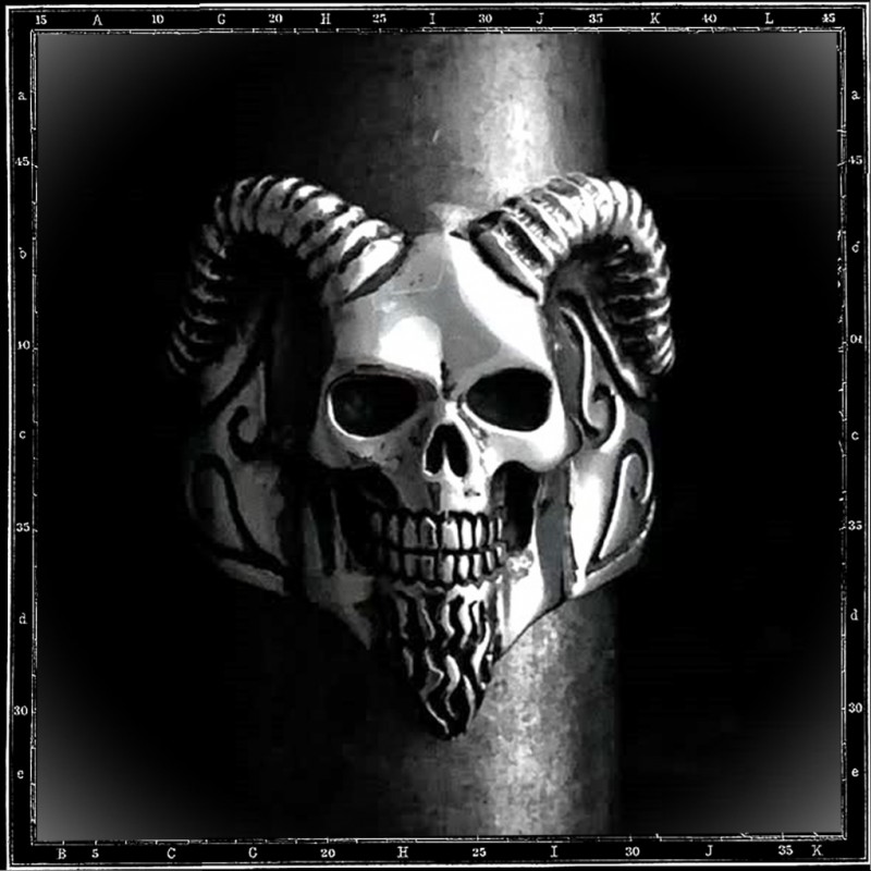 Sabbath skull ring