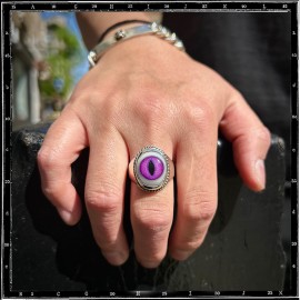 Plain Eye Ring (vertical)