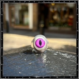 Plain Eye Ring (vertical)