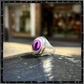 Plain Eye Ring (vertical)