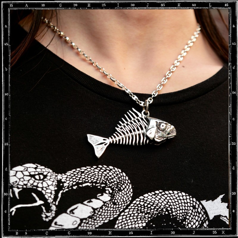 Fishbone Pendant