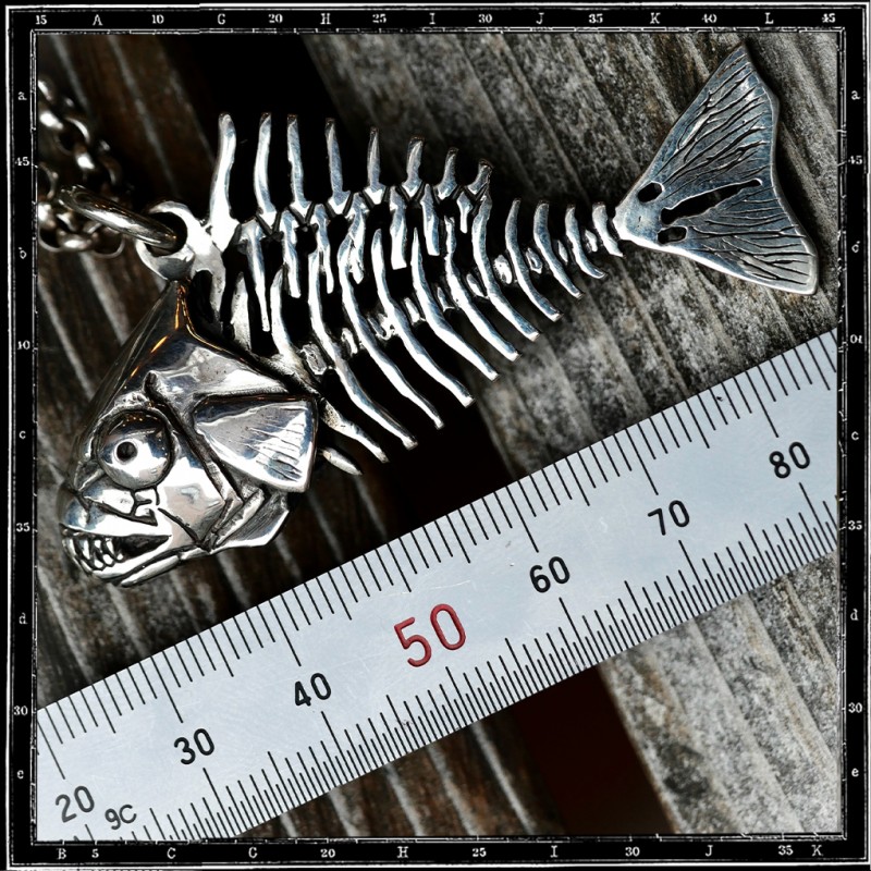 Fishbone Pendant