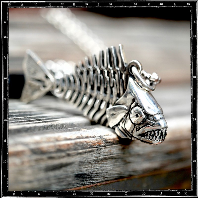 Fishbone Pendant