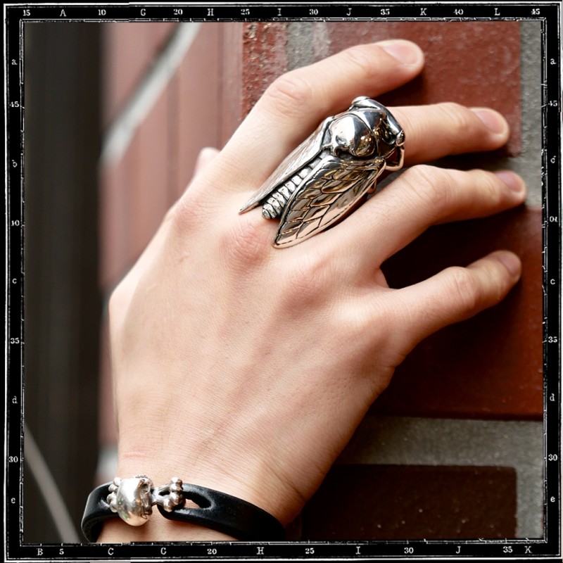 Cicada Insect ring