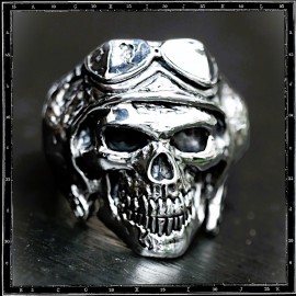DEATH FROM ABOVE SKULL RING