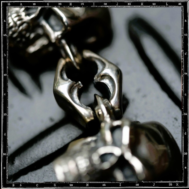 Skull link bracelet Skull link bracelet