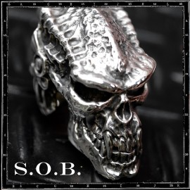 S.O.B. skull ring