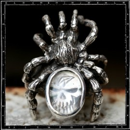 Crystal tarantula/spider ring