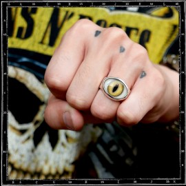 Plain eye ring