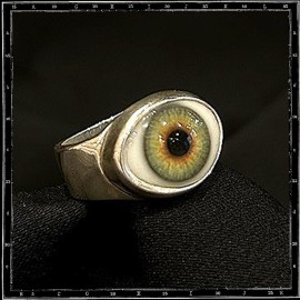 Plain eye ring