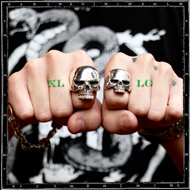 Evil Skull Ring - XL