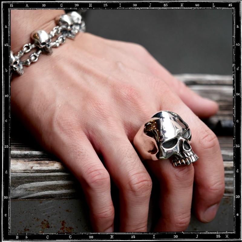 Evil Skull Ring - XL