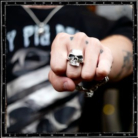 Lemola Skull Ring - Crazy Pig Designs