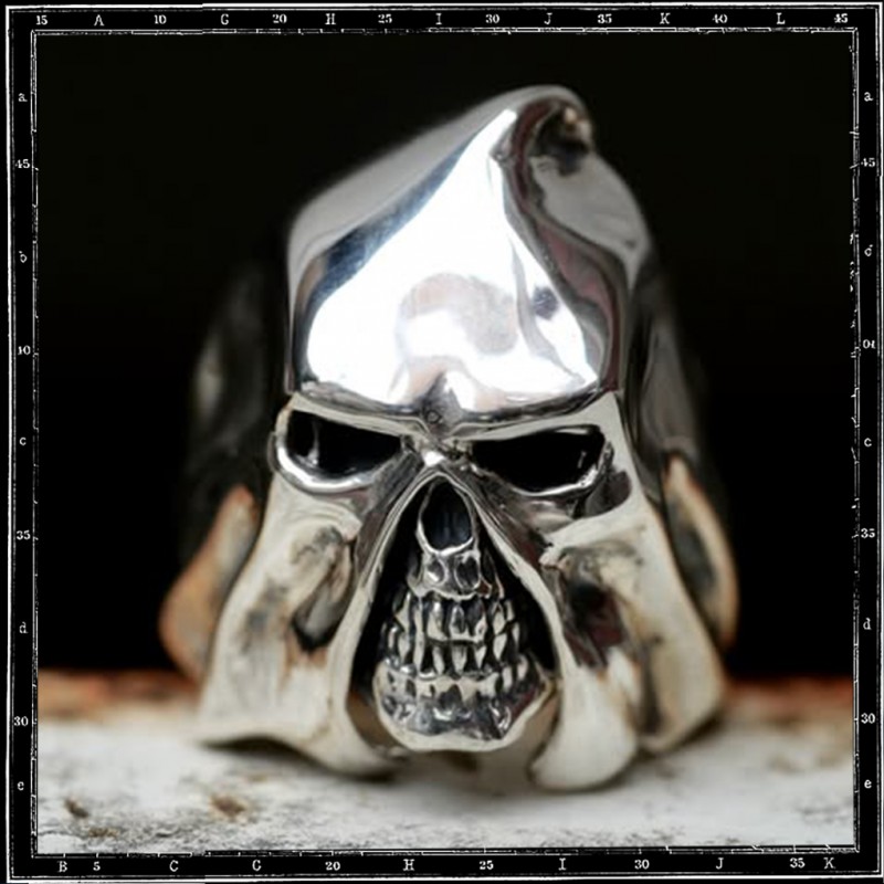 Gallows skull ring