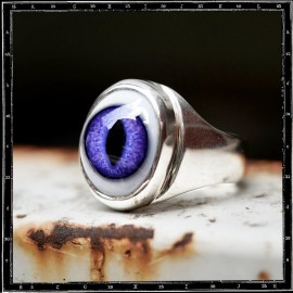 Plain Eye Ring (vertical)