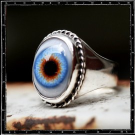 Plain Eye Ring (vertical)