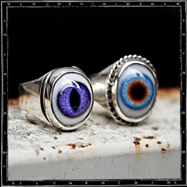 Plain Eye Ring (vertical)