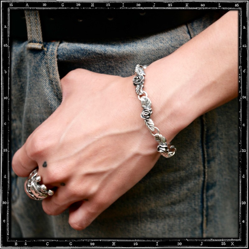 Roses bracelet (single side)