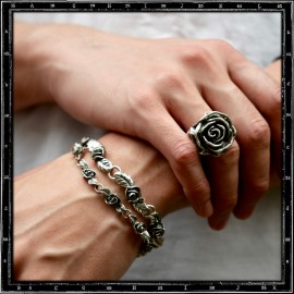 Roses bracelet (single side)