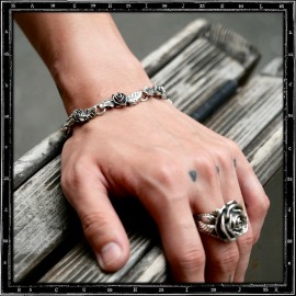 Roses bracelet (single side)