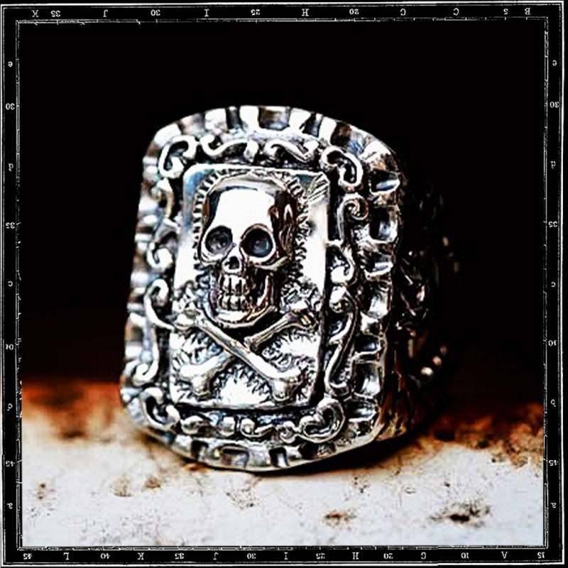 Calavera Mexican Skull Ring