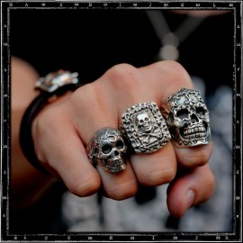 Calavera Mexican Skull Ring