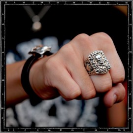 Calavera Mexican Skull Ring